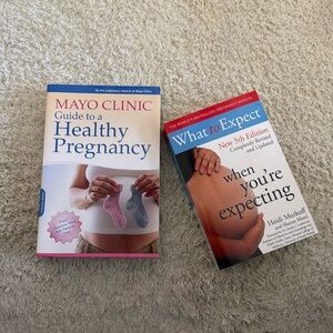 Pregnancy books, pretty much brand new